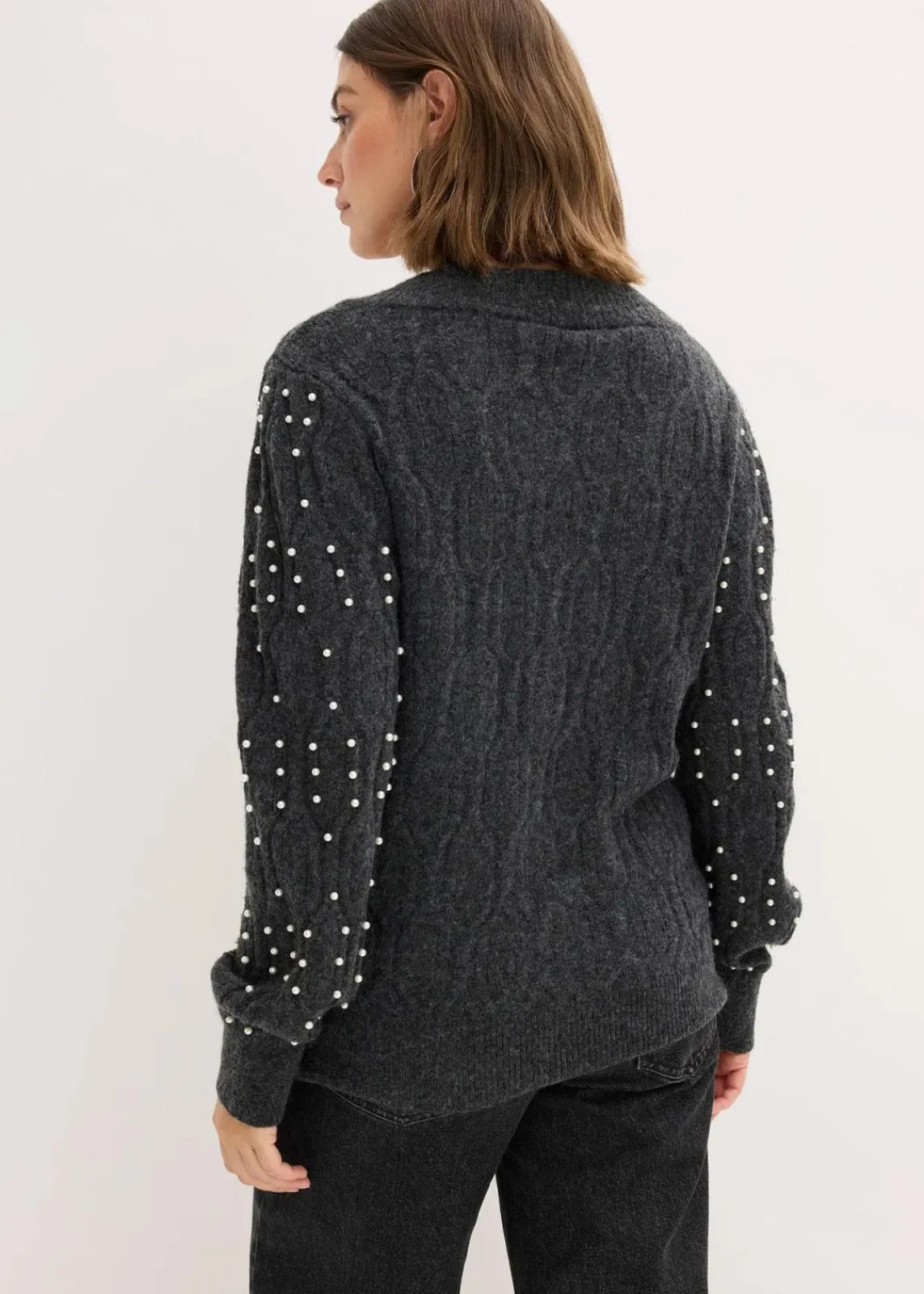 Strickjacke|bonprix Discount