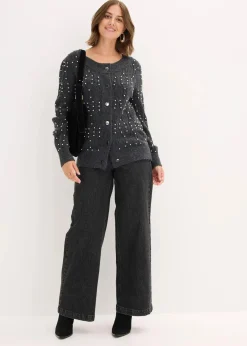 Strickjacke|bonprix Discount