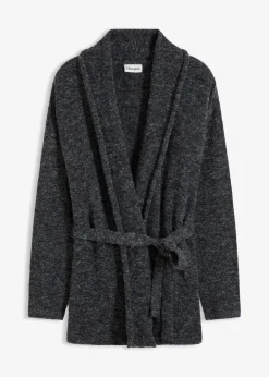 Strickjacke aus flauschigem Hairy Knit|bonprix