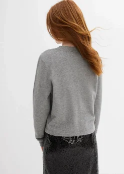 Strickjacke aus softem Viskose-Mix|bonprix Online