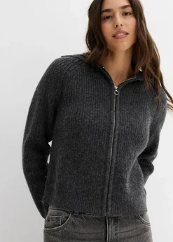 Strickjacke mit Kapuze|bonprix New