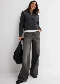 Strickjacke mit Kapuze|bonprix New