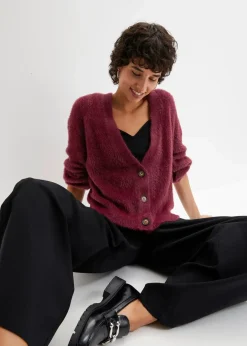 Strickjacke mit Viskose|bonprix Sale