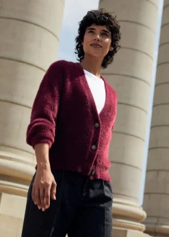 Strickjacke mit Viskose|bonprix Sale