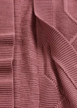 Strickjacke mit Zopfmuster|bonprix