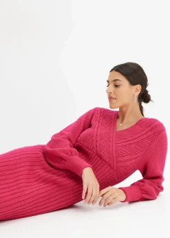 bonprix Bekleidung·Umstandsmode|Bekleidung·Pullover & Strickjacken|Strickkleid pink
