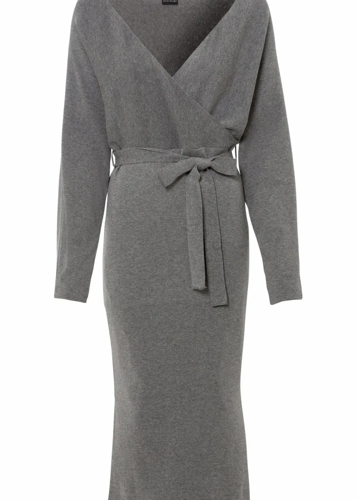 Strickkleid aus fließendem Viskose-Mix|bonprix Hot