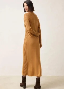 bonprix Bekleidung·Umstandsmode|Strickmode|Strickkleid aus Merinowolle haselnuss