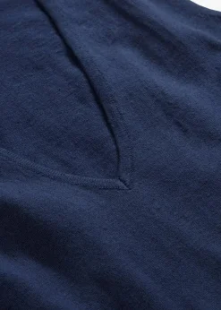 bonprix Bekleidung·Umstandsmode|Strickmode|Strickkleid aus reiner Baumwolle dunkelblau