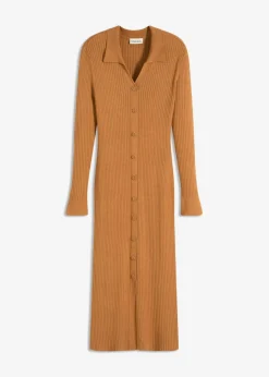 Strickkleid aus softem Viskose-Mix|bonprix Discount