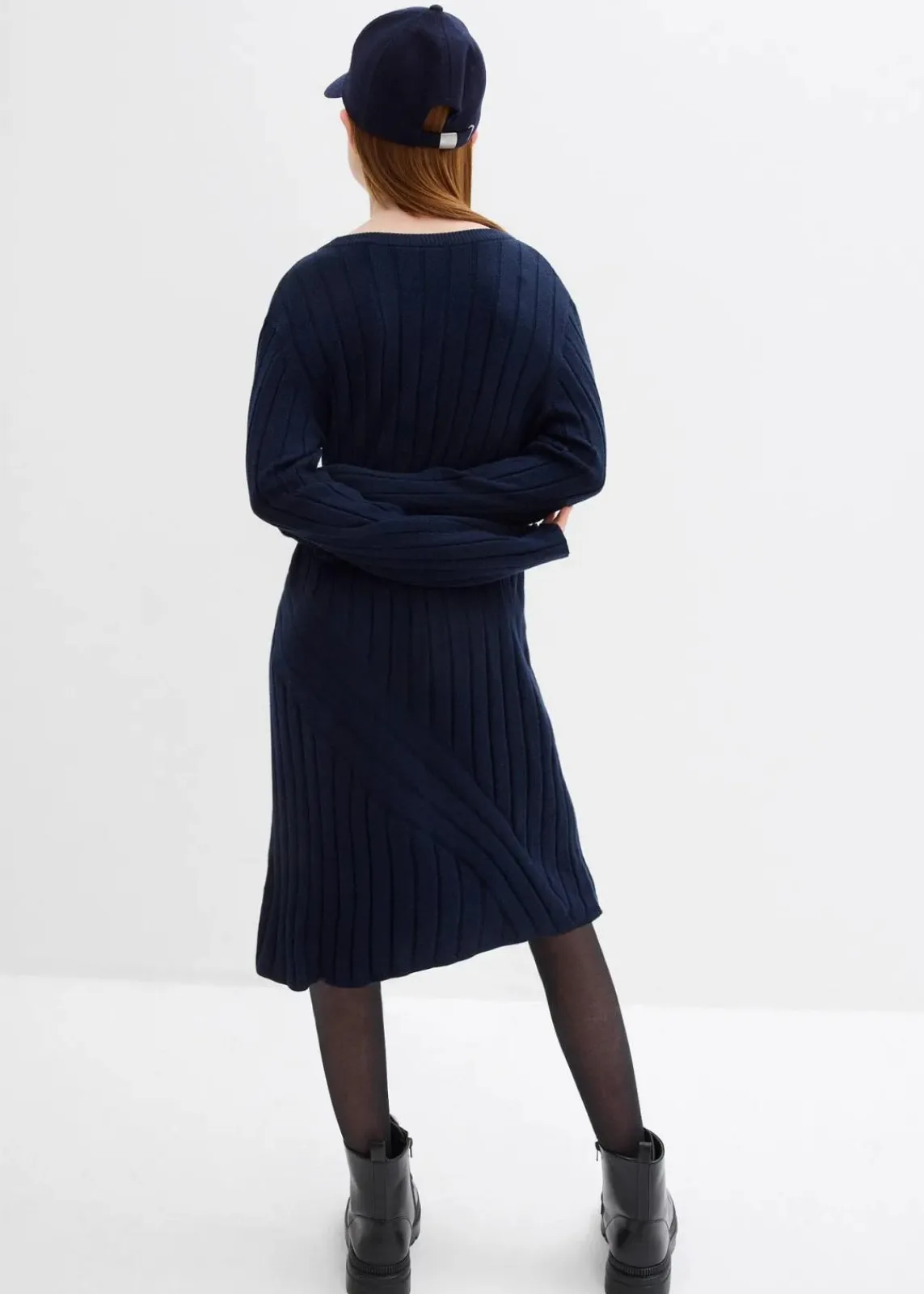 Strickkleid aus softem Viskose-Mix|bonprix Online