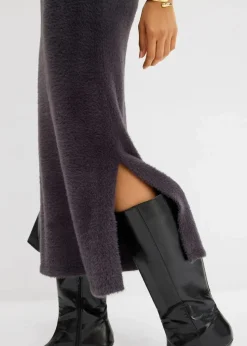 Strickkleid aus Viskose-Mix|bonprix Clearance