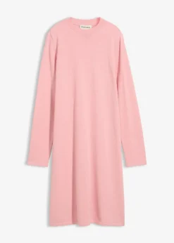 bonprix Bekleidung·Umstandsmode|Strickmode|Strickkleid in A-Linie aschrosa meliert