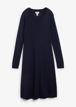 bonprix Bekleidung·Umstandsmode|Bekleidung·Röcke|Strickkleid in ausgestellter Form dunkelblau