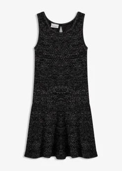 Strickkleid in Häkeloptik|bonprix Discount