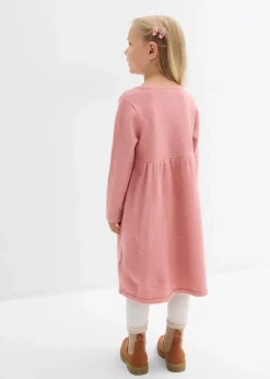 Strickkleid mit dekorativer Knopfleiste|bonprix Hot