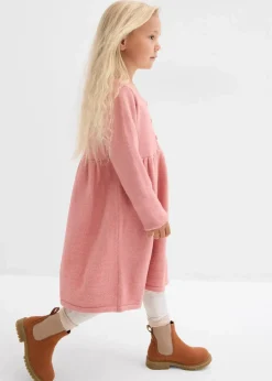 Strickkleid mit dekorativer Knopfleiste|bonprix Hot