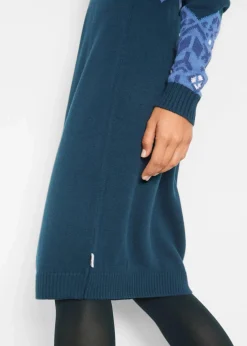 Strickkleid mit Norwegermuster|bonprix New