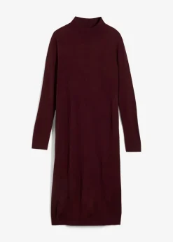 Strickkleid mit Stehkragen|bonprix New