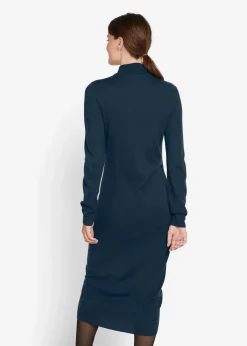 Strickkleid mit Stehkragen|bonprix Sale
