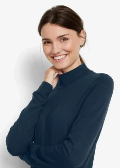 Strickkleid mit Stehkragen|bonprix Sale