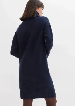 Strickkleid mit Ziernaht|bonprix Online