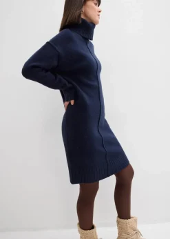 Strickkleid mit Ziernaht|bonprix Online