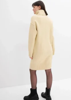 Strickkleid mit Ziernaht|bonprix Discount