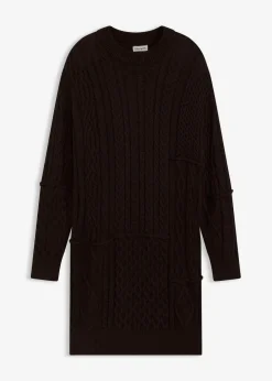 Strickkleid mit Zopfmuster|bonprix Best