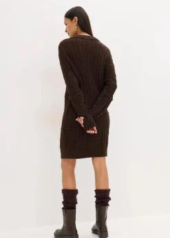 Strickkleid mit Zopfmuster|bonprix Best
