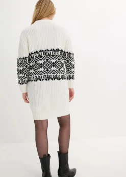Strickkleid Norweger|bonprix Clearance
