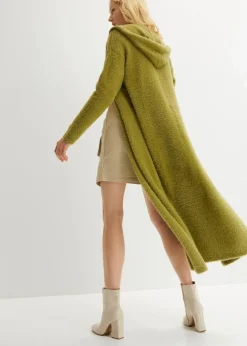 Strickmantel aus weichem Federgarn|bonprix Discount