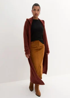 Strickmantel aus weichem Federgarn|bonprix Clearance