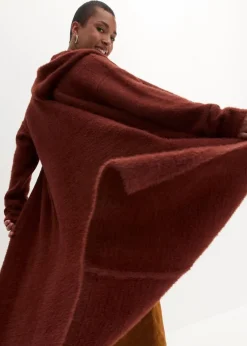 Strickmantel aus weichem Federgarn|bonprix Clearance