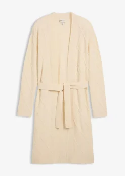 Strickmantel aus Zopfstrick|bonprix Online