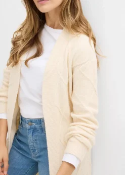 Strickmantel aus Zopfstrick|bonprix Online