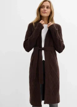 Strickmantel aus Zopfstrick|bonprix Hot
