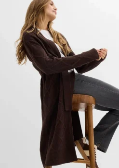 Strickmantel aus Zopfstrick|bonprix Hot