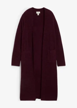 bonprix Bekleidung·Umstandsmode|Premium|Strickmantel mit Alpaka weinrot