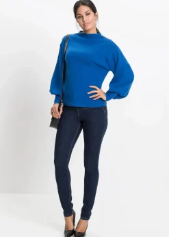 Strickpullover mit Ballonärmeln|bonprix Online