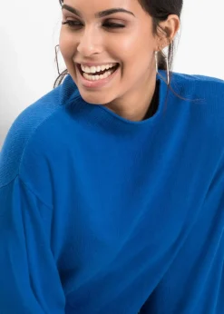 Strickpullover mit Ballonärmeln|bonprix Online
