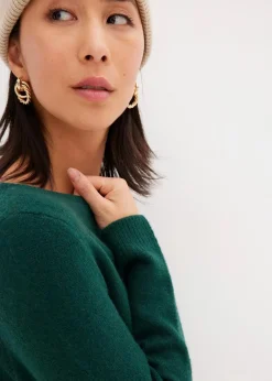 Strickpullover mit U-Boot-Ausschnitt|bonprix Best