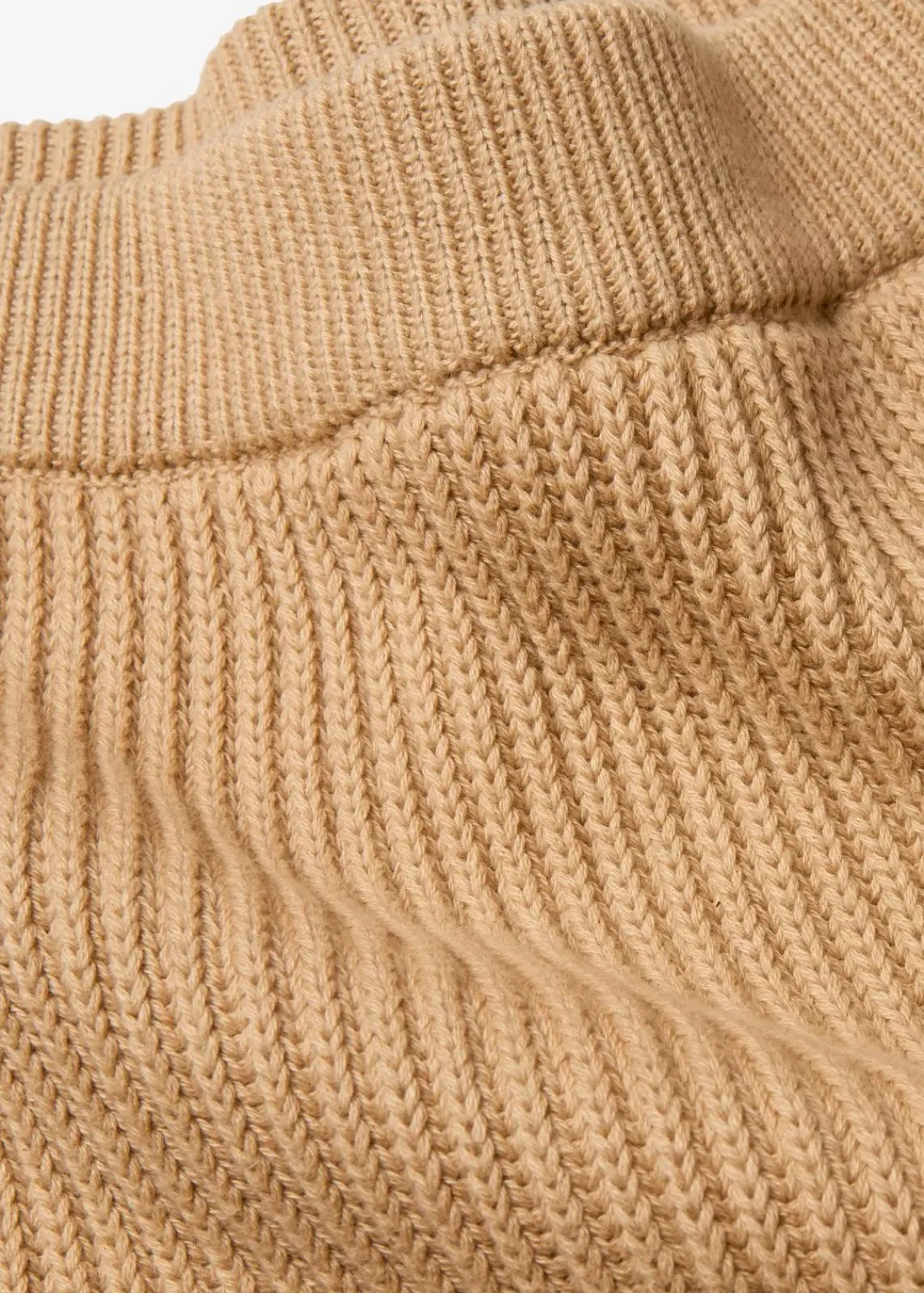 bonprix Bekleidung·Sportbekleidung|Nachhaltigere Materialien|Strickrock aus reiner Baumwolle latte macchiato