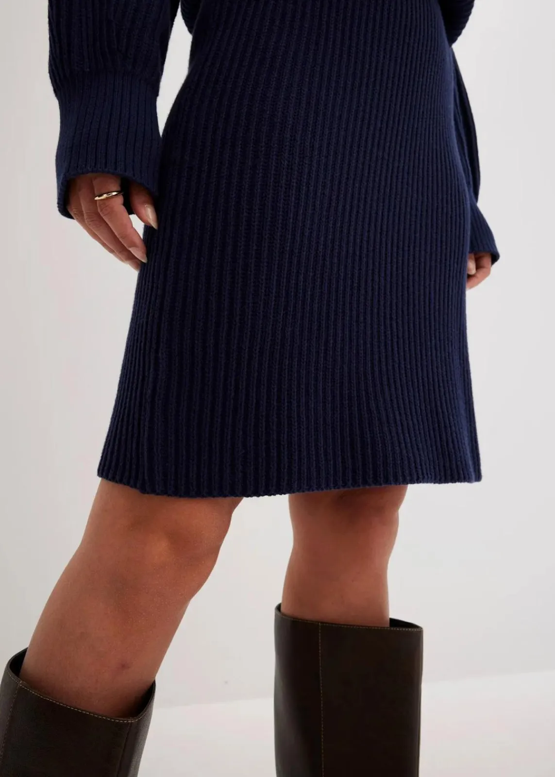 Strickrock aus reiner Baumwolle|bonprix Outlet