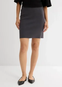 Strickrock aus Viskose-Mix|bonprix Outlet