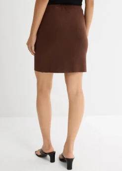 Strickrock aus Viskose-Mix|bonprix Outlet