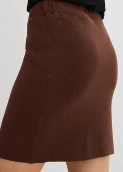 Strickrock aus Viskose-Mix|bonprix Outlet
