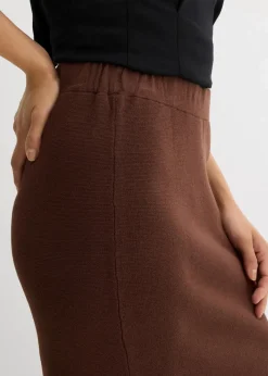 Strickrock aus Viskose-Mix|bonprix Outlet