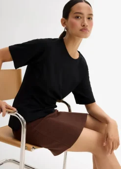 Strickrock aus Viskose-Mix|bonprix Outlet