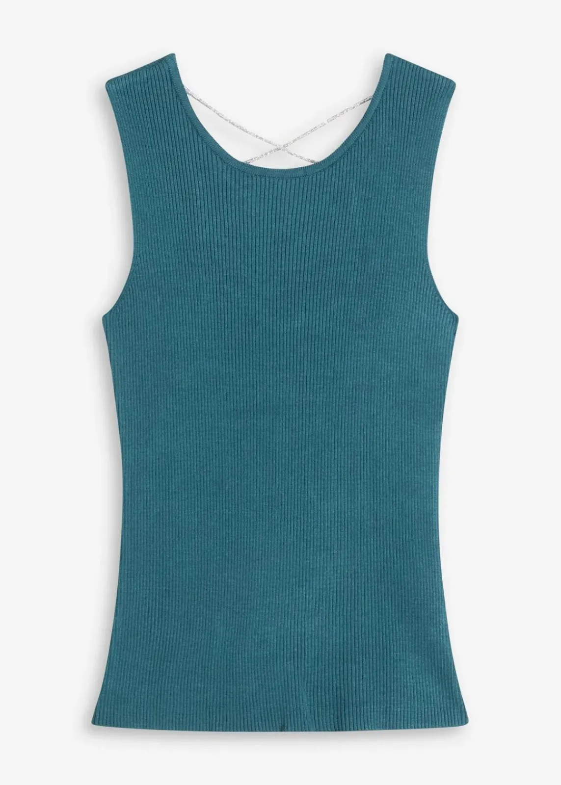 Stricktop mit Glitzerband|bonprix Online